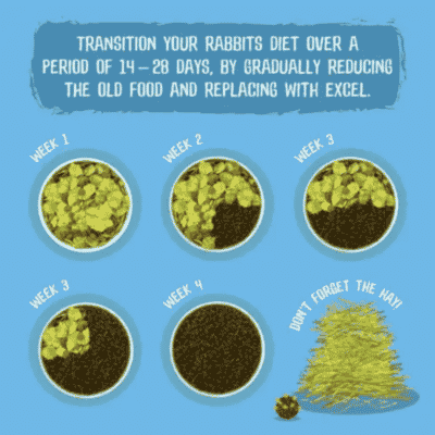 Excel Junior & Dwarf Rabbit Nuggets with Mint 1.5kg - Image 3