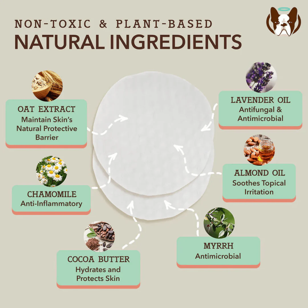 Natural Dog Company Skin Soother Wipes - Image 3