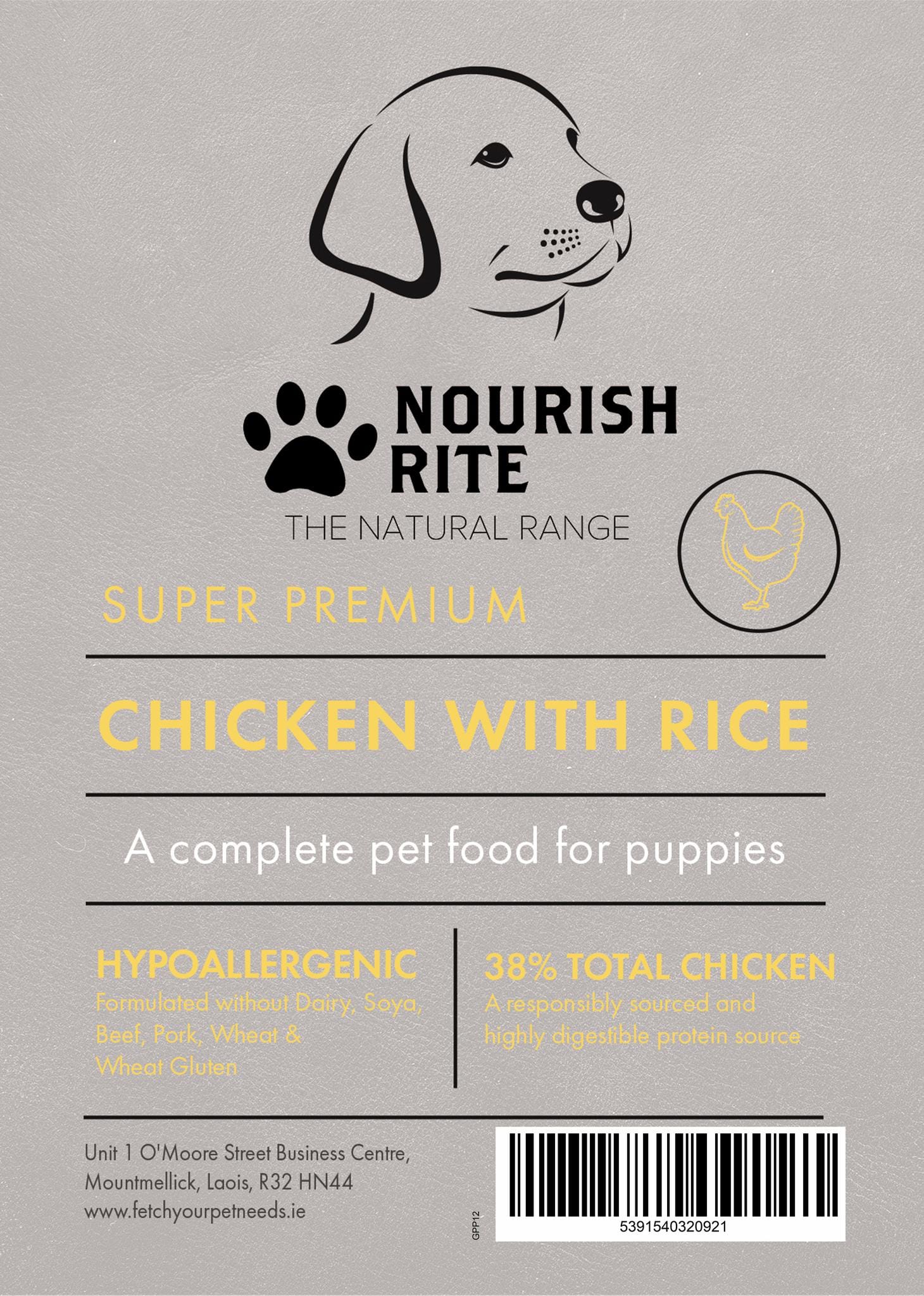 Nourish Rite Premium Puppy Chicken and Rice - Image 4